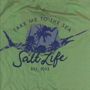 NWOT Mint Green Women’s Salt Life Shirt